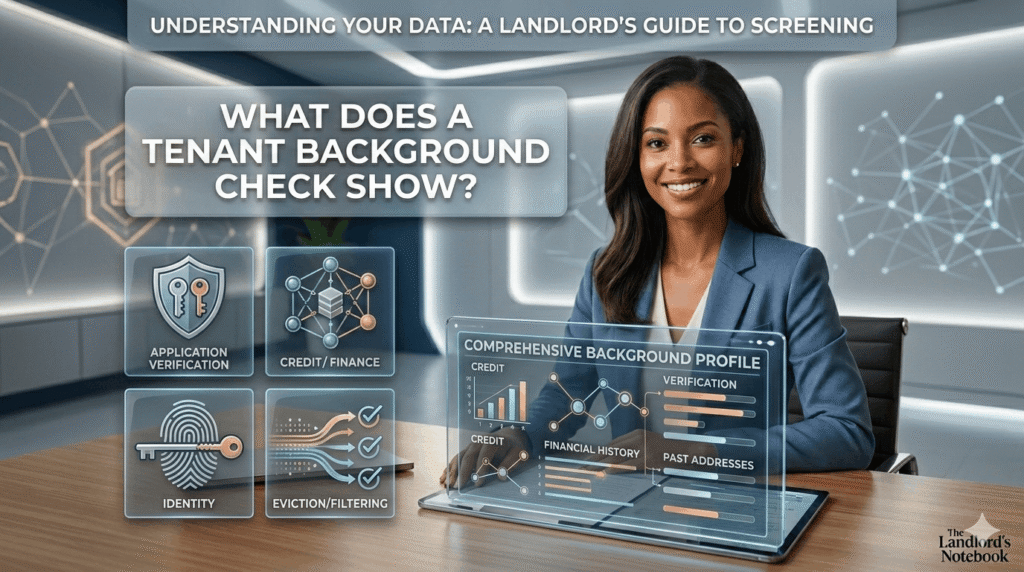 what does a tenant background check show